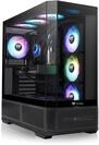 Thermaltake View 370 TG ARGB | Black | Mid‑Tower Gaming‑Geh&auml;use | 3&times; 120 mm