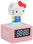 Paladone Hello-Kitty-Wecker, Nachtlicht und Musik, digital, offizielles Lizenzprodukt