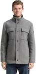 Tom Tailor Herren 2-in-1 Wolljacke mit Abnehmbarer Innenjacke
