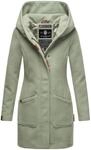 MARIKOO Damen Mantel Trenchcoat Wintermantel &Uuml;bergangs Jacke Parka Lang B819