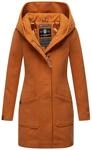 MARIKOO Damen Winter Jacke Mantel Business Trenchcoat Wintermantel Parka XS-XXL