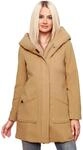 MARIKOO Damen Mantel Trenchcoat Wintermantel &Uuml;bergangs Jacke Parka Lang B819