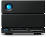LaCie 2big Dock Thunderbolt 3 60TB External Hard Drive, 3.5", Thunderbolt 3,...