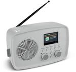 MEDION DAB Radio mit Bluetooth DRE-1&ndash; Empfang &uuml;ber DAB+ und UKW, Radiowecker, 5W