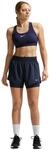 Nike Damen Nk One Df Hr 3In 2N1 Shorts, Midnight Navy/White, XS