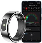 Newgen Medicals Sport-Fitness-Ring: Fitnesstracker-Ring, Touch-Bedienung,