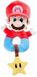 Simba My Mario Greifling mit Rassel mit Sternanh&auml;nger - aus weichem Pl&uuml;sch mit