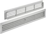 SOTECH L&uuml;ftungsgitter BRISE 457 x 92 x 17 mm Silber lackiert doppelseitig