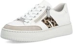 Rieker Damen Low-Top Sneaker N9912, Frauen Halbschuhe, lose Einlage