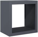 vidaXL Brennholzregal Anthrazit 60x40x60 cm Stahl