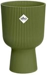 elho Vibes fold Coupe 14cm Blumentopf - Ferngr&uuml;n | &Oslash; 13.9 x H 21 cm | F&uuml;r den