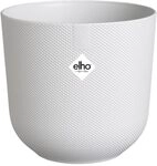 elho Jazz rund 35cm Blumentopf - Seidenwei&szlig; | &Oslash; 34.5 x H 32.2 cm | F&uuml;r den