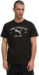 PUMA Herren Class T-Shirt mit Grafik S, Black