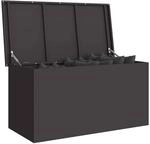 vidaXL Gartenlagerkissenbox Verzinkter Stahl 100 x 50,5 x 50 cm 220 L