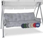 Beautissu Sitzkissen f&uuml;r Hollywoodschaukel 180x50x8cm Flair HS - Garten...
