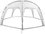 vidaXL Partyzelt Grau Wasserdicht, Faltzelt, Gartenzelt, Pavillon, Zelt,