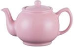 Price & Kensington Teekanne 6 Tassen, Steingut, Pastell-Pink | Teek&auml;nnchen,...