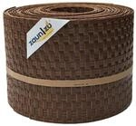 zaun|zu&reg; Rattan 10x Einzelstreifen 2,55 Meter x 19cm | Sichtschutzstreifen PE f&uuml;r