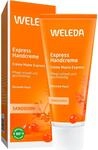 WELEDA Bio Express Handcreme Sanddorn - Naturkosmetik Handpflege Creme f&uuml;r trockene