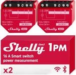 Shelly 1PM Gen3 - WLAN Smart Relais Schalter, Strommessung, Stromz&auml;hler, 1...