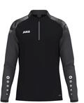 JAKO Unisex Ziptop Sonic, schwarz/anthrazit, L