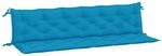 vidaXL Gartenbank-Auflagen 2 STK. Hellblau 200x50x7 cm Oxford-Gewebe