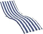 vidaXL Sonnenliegen Auflage, Kissen f&uuml;r Gartenm&ouml;bel Terrassenm&ouml;bel,