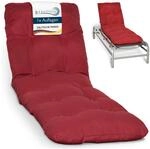 Beautissu Auflage Sonnenliege Deckchair Liegenauflage f&uuml;r Gartenm&ouml;bel