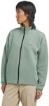 Jack Wolfskin Damen Sweatjacke mit Rei&szlig;verschluss Mogari Full Zip atmungsaktiv