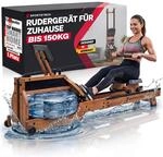 Sportstech, Ruderger&auml;t f&uuml;r Zuhause + FSC-zertifiziertem Naturholz WRX500 