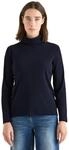Cecil Damen Langarmshirt in Rippstruktur