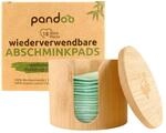 pandoo Wiederverwendbare und Waschbare Wattepads aus Bio-Baumwolle | Reusable
