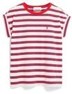 ARMEDANGELS Damen T-Shirt aus Bio-Baumwolle IDAARA Stripes Loose Fit Light