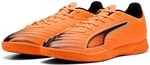 Puma Unisex Ultra 6 Play It Fu&szlig;ballschuh, Heat Fire Puma schwarz Leuchtend rot, 46