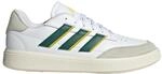 adidas Herren Courtblock Shoes, Cloud White/Green/Utility Yellow, 44 2/3 EU
