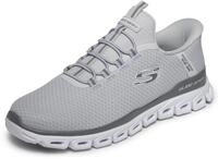 Skechers Herren Glide-Step Noxus Sneaker, Hellgrau, 42 EU