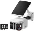 Baseus Security X1 Pro &Uuml;berwachungskamera Aussen Solar WLAN, Kamera &Uuml;berwachung