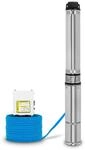 EBERTH 4" Tiefbrunnenpumpe Brunnenpumpe aus rostfreiem Edelstahl, Elektrisch...