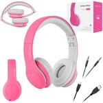 Kr&uuml;ger&Matz Kopfh&ouml;rer f&uuml;r Kinder Street Kids, Bluetooth, pink