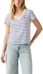 Levi's Damen The Perfect V-Neck T-Shirt, Chesthit Logo