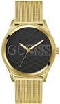 GUESS Herrenuhr aus Edelstahl, Goldfarben, Klassisch