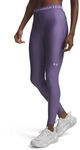 Under Armour HeatGear Damen-Leggings, Purple Luxe, 40