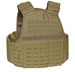 Mil-Tec Laser Cut Carrier Weste Coyote