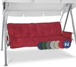 Beautissu Sitzkissen f&uuml;r Hollywoodschaukel 180x50x8cm Flair HS - Garten...