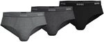 Hugo Boss Herren Slip aus Baumwolle, 3er-Pack