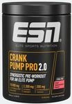 ESN Crank Pump Pro 2.0, Sour Watermelon, 450 g, Pre Workout Booster - made in Germany