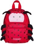 Schneiders Rucksack Freizeitrucksack Mini Backpack 6L Lilo Ladybug rot