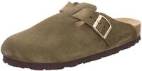 Rohde Damen Clog Pantolette aus Velourleder mit Tieffu&szlig;bett Alba 6071