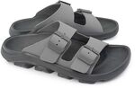 Birkenstock Mogami Terra Stealth 1029595, Unisex slides, Grey, 44 EU