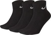 NIKE Socken SX7667 010 Black 3er Pack Schwarz, Gr&ouml;&szlig;e:L = 42-46, Farbe:010